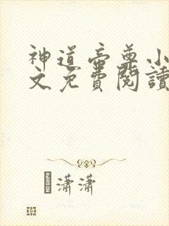 神道帝尊小说全文免费阅读无弹窗