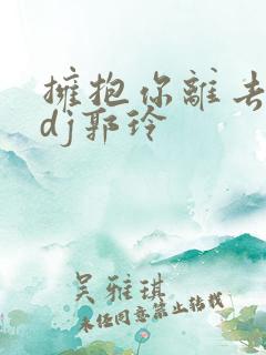 拥抱你离去原唱dj郭玲