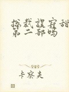 总裁误宠甜妻有第二部吗
