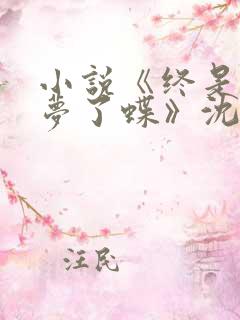 小说《终是庄周梦了蝶》沈聿珩南语