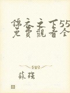 锦衣之下55集免费观看全集