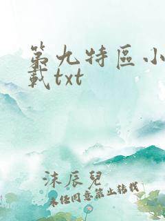 第九特区小说下载txt