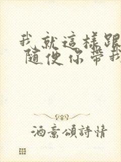 我就这样跟着你 随便你带我到哪里是什么歌