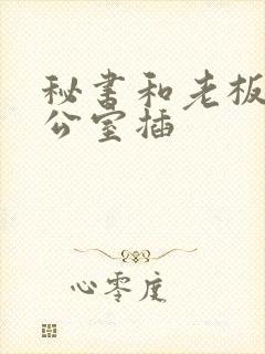 秘书和老板在办公室插