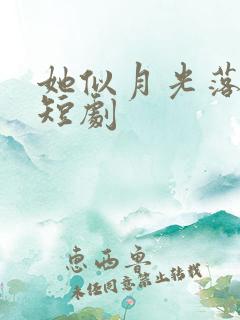 她似月光落我心短剧