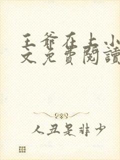 王爷在上小说全文免费阅读