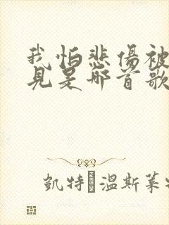 我怕悲伤被你看见是哪首歌