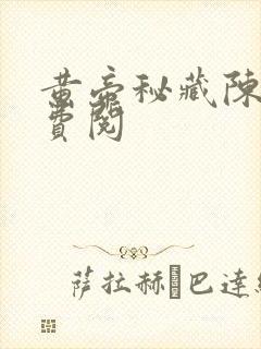 黄帝秘藏陈启免费阅