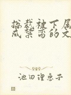 总裁被下属调教成禁脔的文推荐