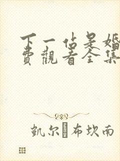 下一站是婚姻免费观看全集