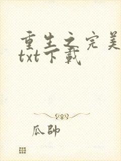 重生之完美一生txt下载