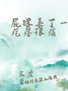 屁眼长了一个硬疙瘩很痛