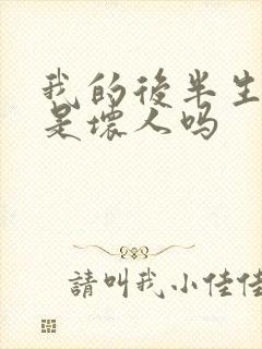 我的后半生小白是坏人吗