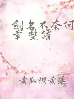 剑名不奈何37章 双修