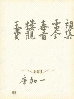 玉楼春电视剧免费观看全集高清