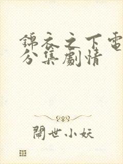 锦衣之下电视剧分集剧情