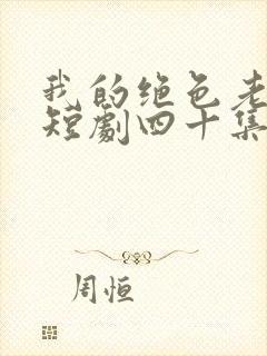 我的绝色老板娘短剧四十集