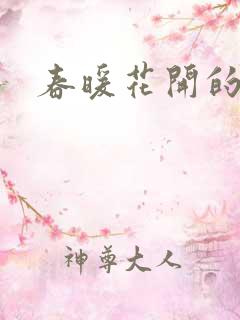 春暖花开的小说
