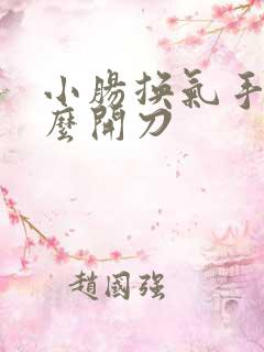 小肠换气手术怎么开刀