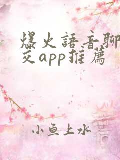 爆火语音聊天社交app推荐