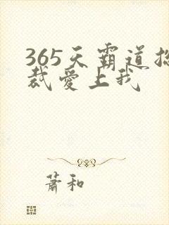 365天霸道总裁爱上我