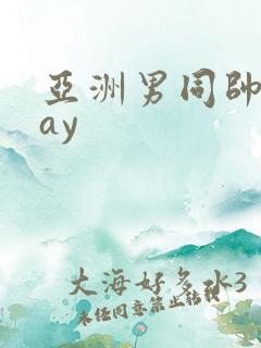 亚洲男同帅哥gay