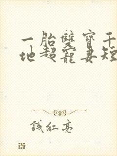 一胎双宝千亿爹地超宠妻短剧在线