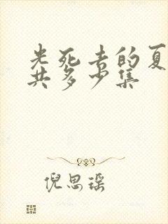 光死去的夏天一共多少集