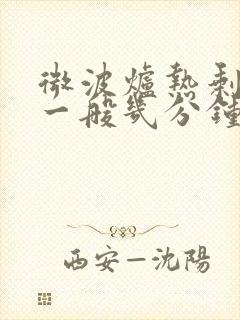 微波炉热剩饭菜一般几分钟
