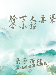 胯下人妻耸动迎合小说