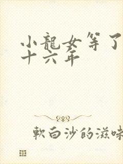 小龙女等了杨过十六年