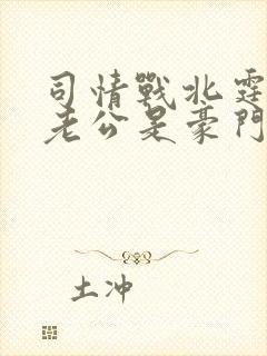 司情战北霆闪婚老公是豪门短剧