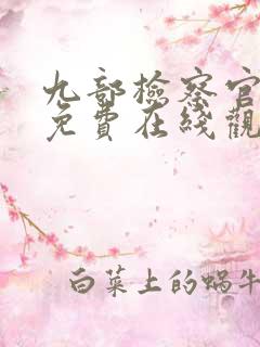 九部检察官全集免费在线观看