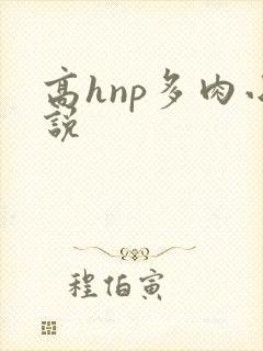 高hnp多肉小说