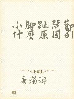 小脚趾关节疼是什么原因引起的