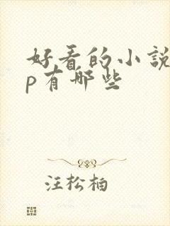 好看的小说app有哪些