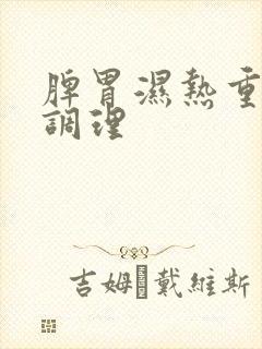 脾胃湿热重如何调理