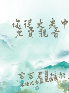你从火光中走来 免费观看