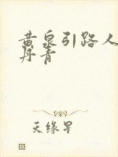 黄泉引路人 碎丹青