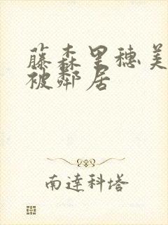 藤森里穗美人妻被邻居