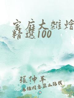 家庭大杂烩小说精选100