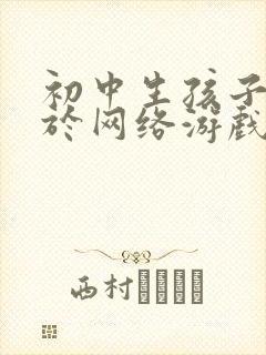 初中生孩子沉迷于网络游戏怎么办