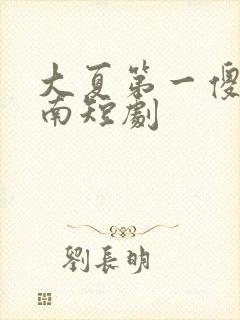 大夏第一傻神楚南短剧