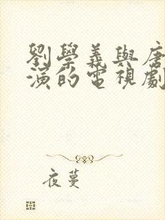刘学义与唐嫣主演的电视剧