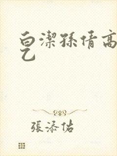 白洁孙倩高义王乙