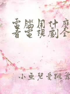 电脑用什么软件看电视剧全部免费