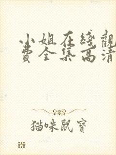 小姐在线观看免费全集高清完整版