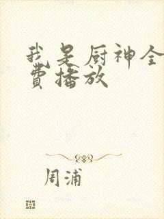 我是厨神全集免费播放