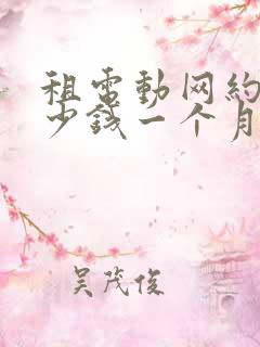 租电动网约车多少钱一个月