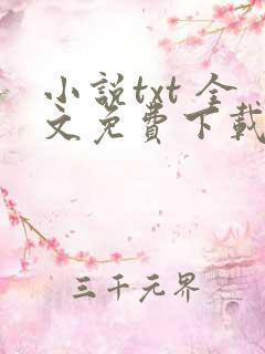 小说txt 全文免费下载网站
